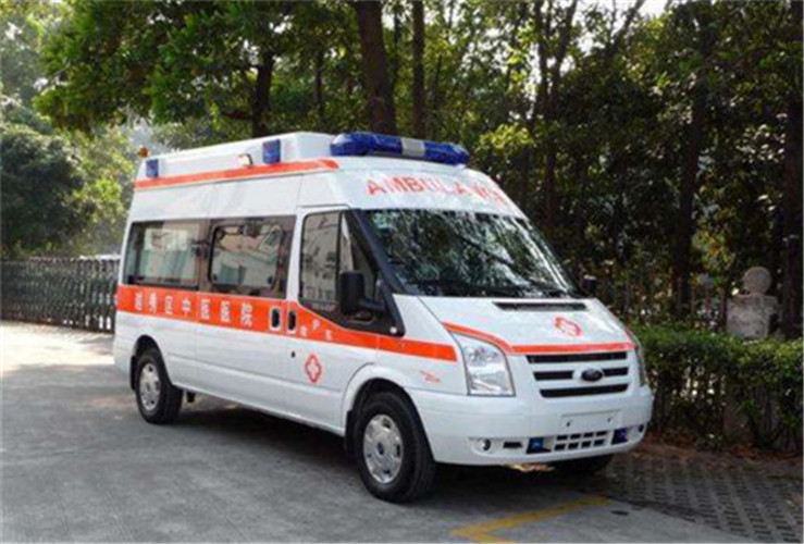 灵山救护车出租服务案例8