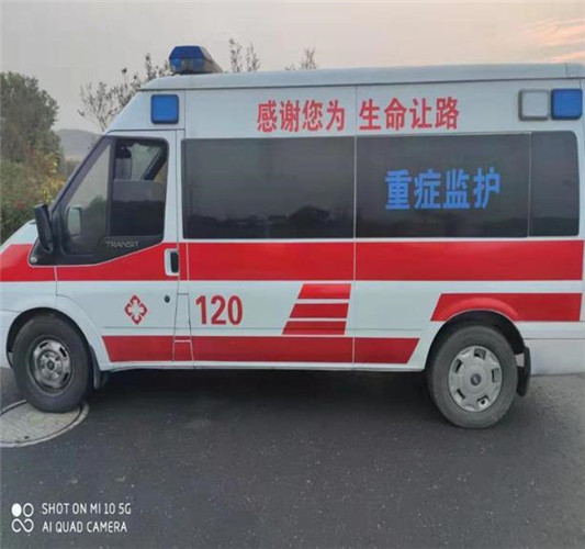 灵山救护车出租服务案例3